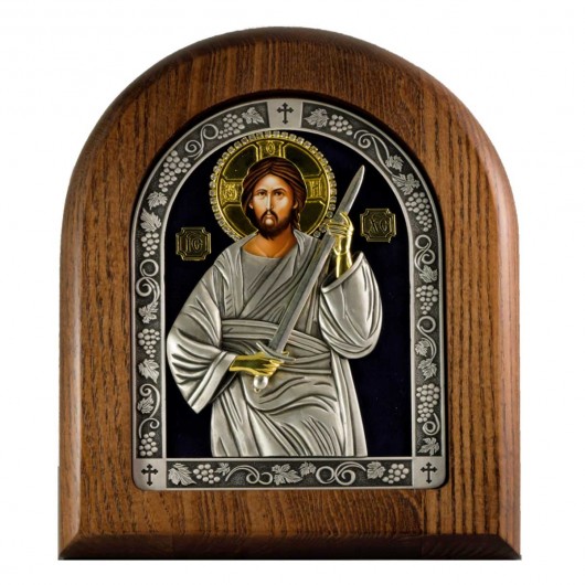 Ikone - Jesus Christus mit Schwert