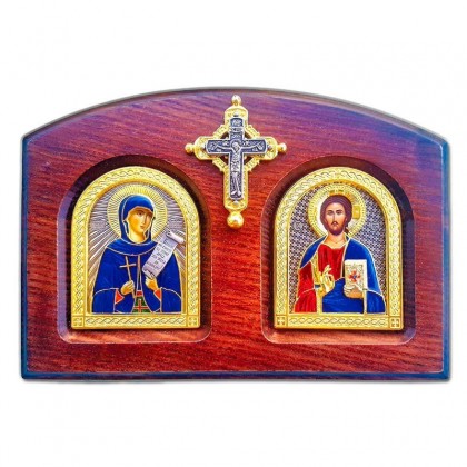 Диптих - Св.Параскева и Иисус