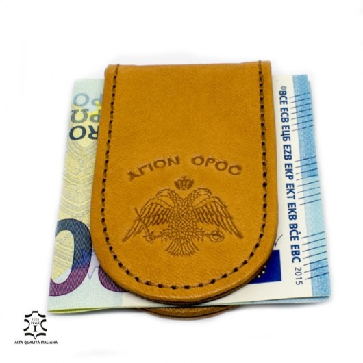 Mount Athos - Leather wallet
