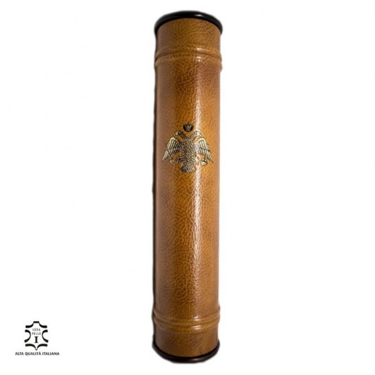 Leather tube - Byzantine style