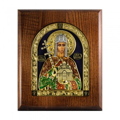 Икона - Святой Царь Лазарь Сербский